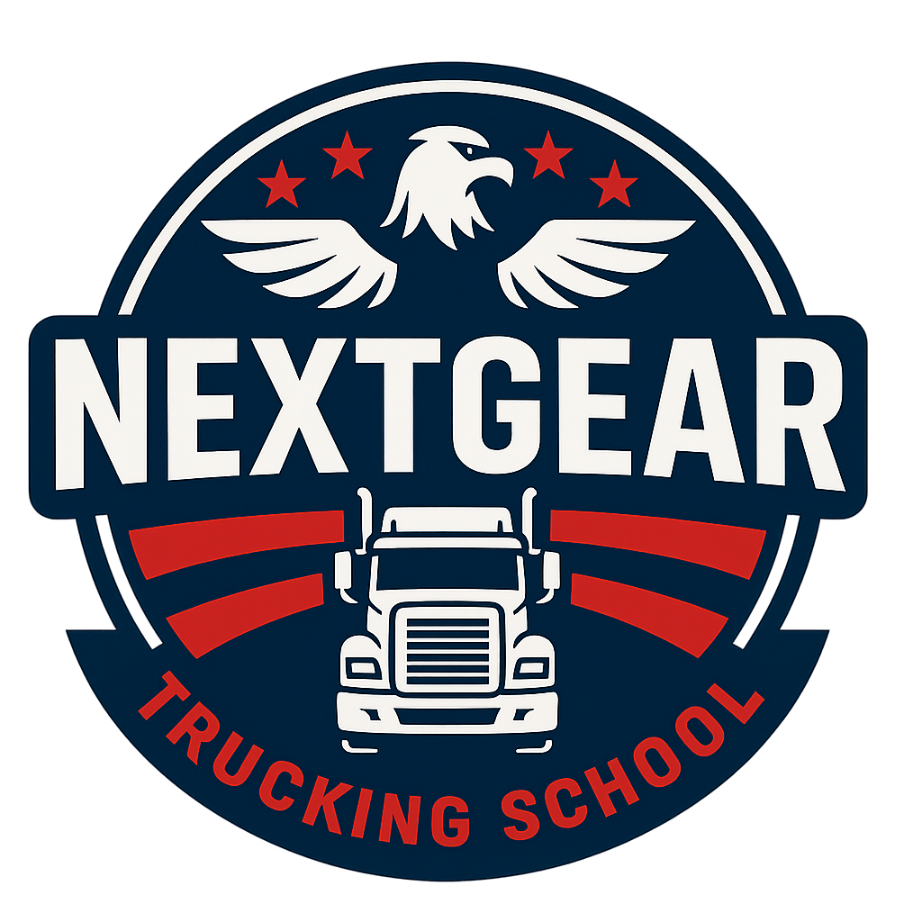 Next Gear Trucking Logo Next Gear Trucking School Logo